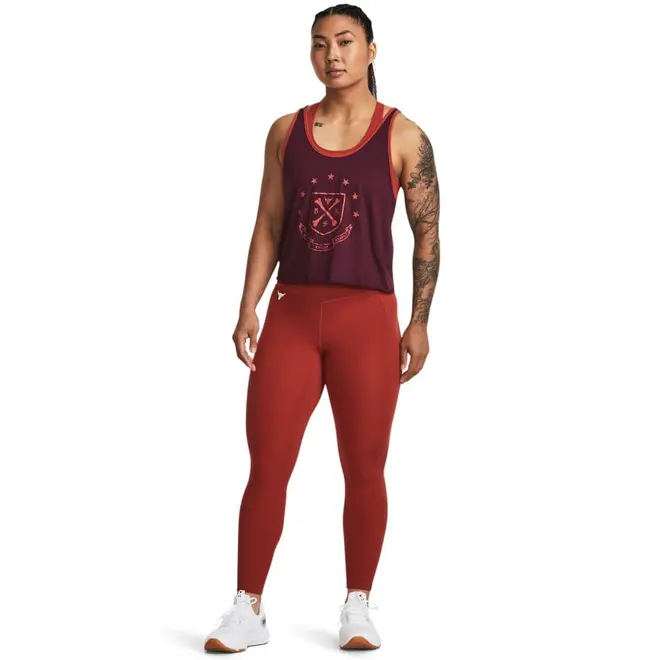 Regata de Treino Feminina Under Armour Project Rock Q3 Arena