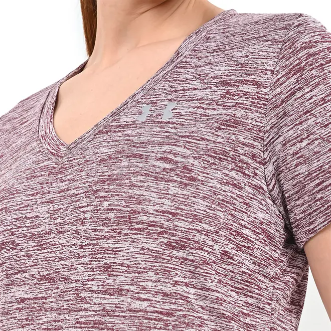 Camiseta de Treino Feminina Under Armour Tech SSV-Twist
