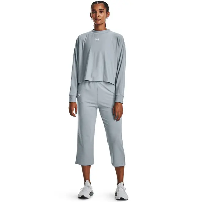Calça Flare de Treino Feminina Under Armour Rival Terry Crop