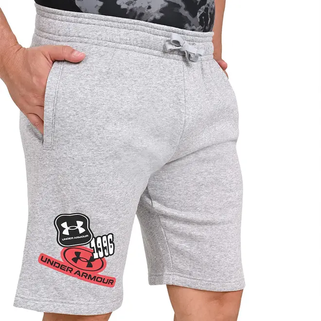 Bermuda de Treino Masculina Under Armour Rival Fleece Graphic ST