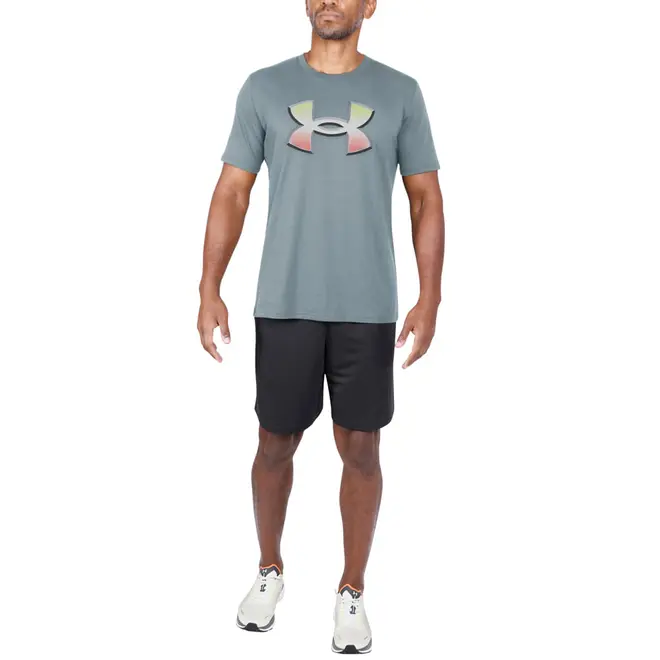 Camiseta de Treino Masculina Under Armour Big Logo 2.0 SS Lam