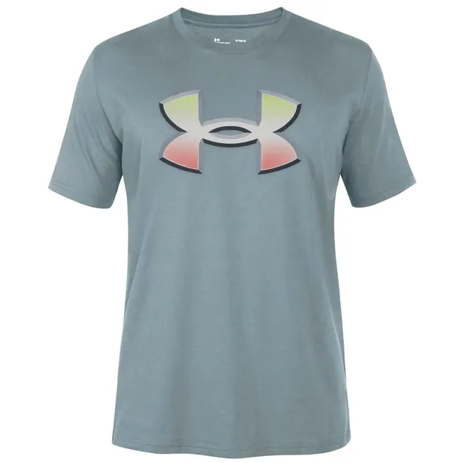 Camiseta de Treino Masculina Under Armour Big Logo 2.0 SS Lam