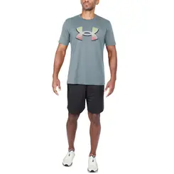 Camiseta de Treino Masculina Under Armour Big Logo 2.0 SS Lam