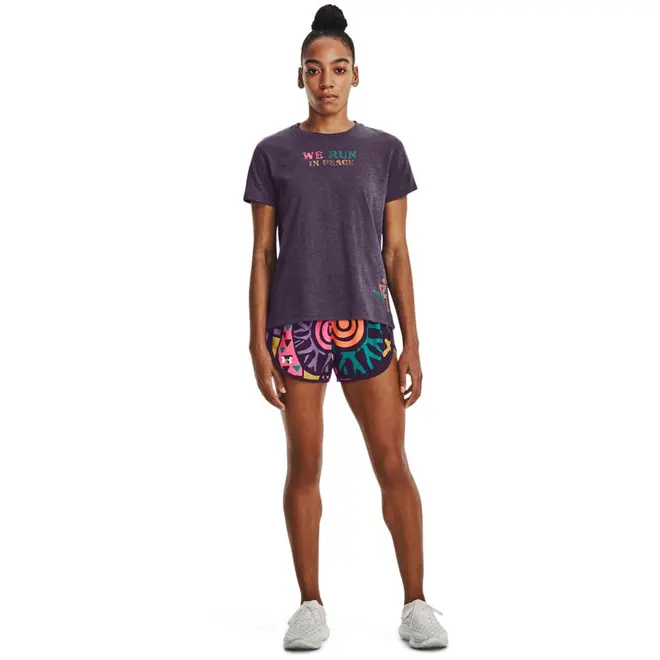 Camiseta de Corrida Feminina Under Armour In Peace SS Tee