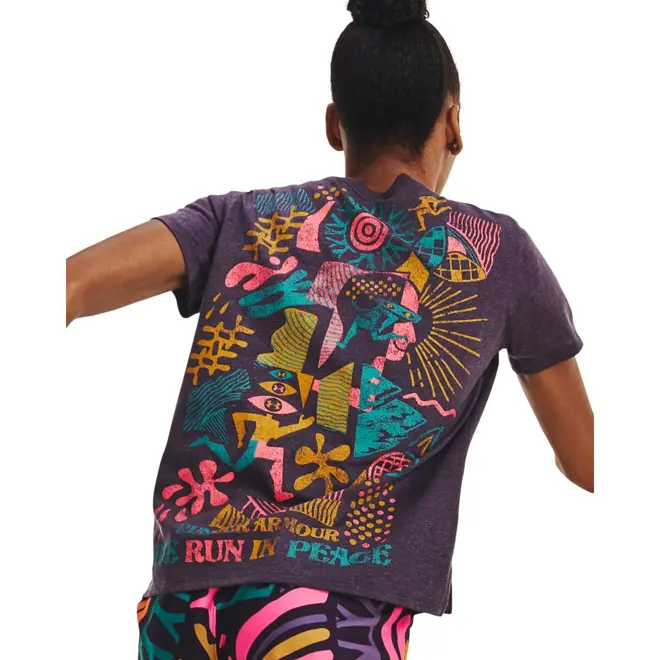 Camiseta de Corrida Feminina Under Armour In Peace SS Tee