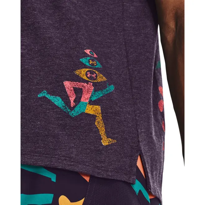 Camiseta de Corrida Feminina Under Armour In Peace SS Tee