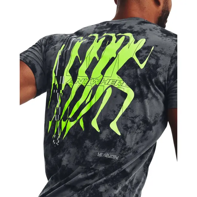 Camiseta de Treino Masculina Under Armour Run Anywhere