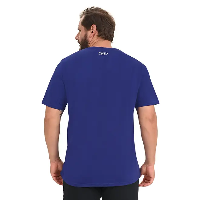 Camiseta de Treino Masculina Under Armour Vintage Script