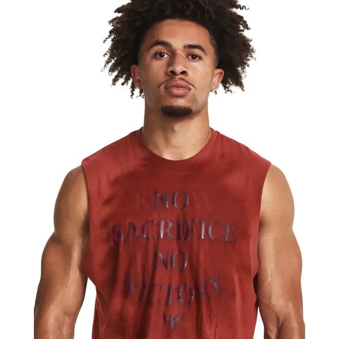 Regata de Treino Masculina Under Armour Project Rock SMS SL