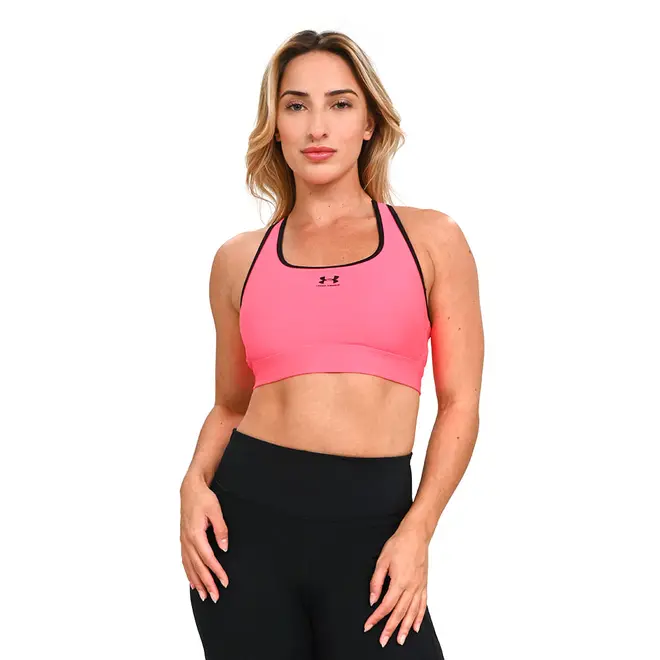 Top de Treino Feminino Under Armour HeatGear Mid Sem Bojo