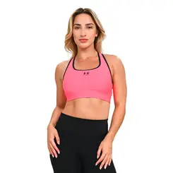 Top de Treino Feminino Under Armour HeatGear Mid Sem Bojo