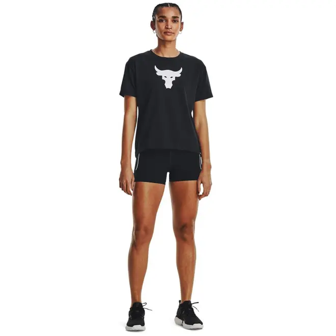 Camiseta de Treino Feminina Under Armour Project Rock Brahma
