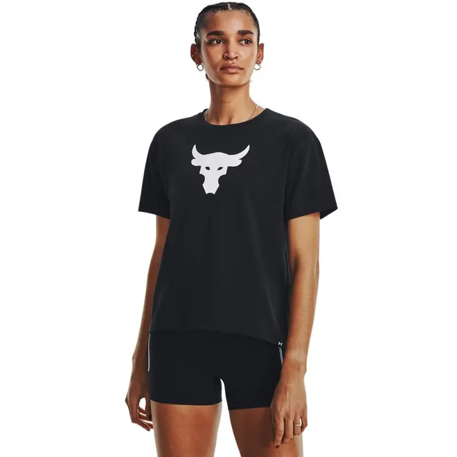Camiseta de Treino Feminina Under Armour Project Rock Brahma