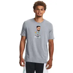 Camiseta de Basquete Masculina Under Armour Curry Bobble Head
