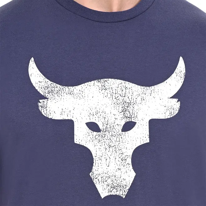 Camiseta de Treino Masculina Under Armour Rock Brahma Bull