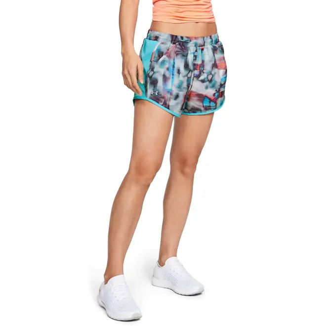 Shorts de Corrida Feminino Under Armour Fly-by Printed