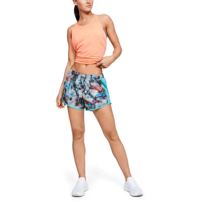 Shorts de Corrida Feminino Under Armour Fly-by Printed