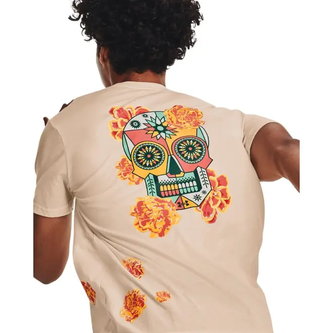 Camiseta de Corrida Masculina Under Armour Day Of The Dead SS