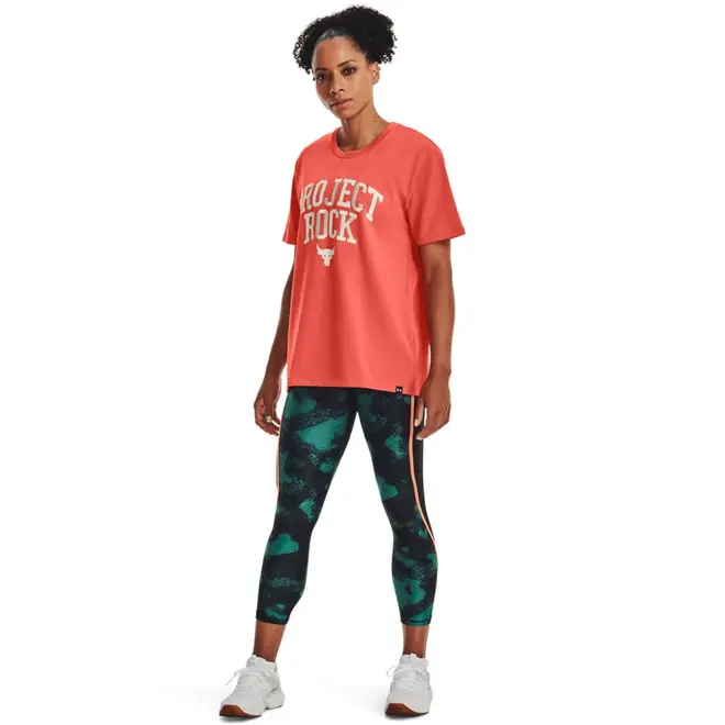 Camiseta de Treino Feminina Under Armour Project Rock Campus