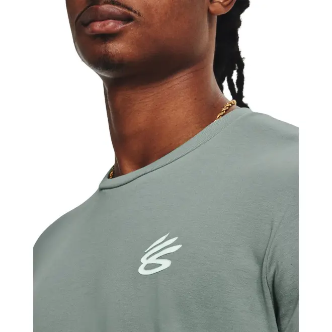 Camiseta de Basquete Masculina Under Armour Curry Recycle SS