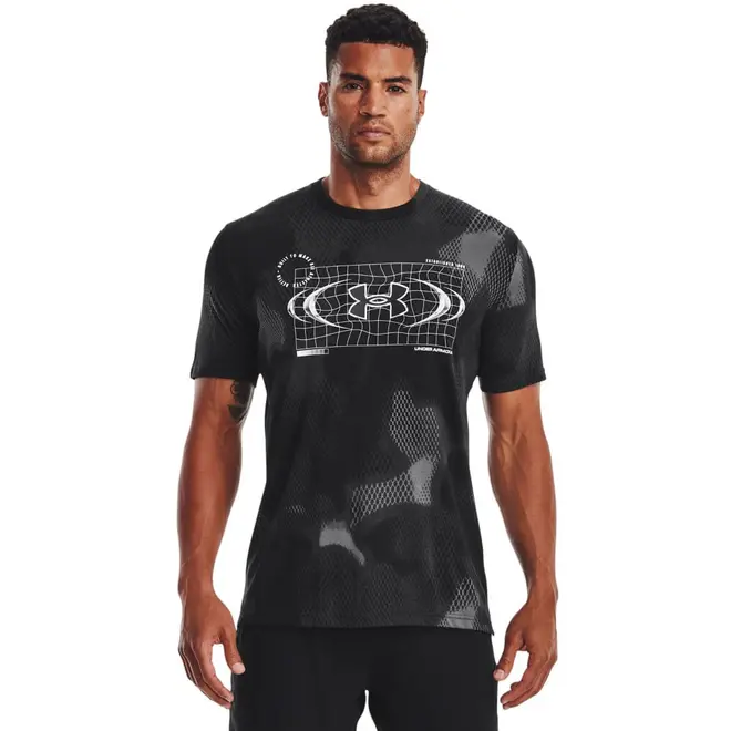 Camiseta de Treino Masculina  Under Armour Fbtl Aop Meta