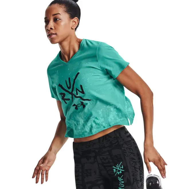 Camiseta de Corrida Feminina Under Armour Destroy All Miles