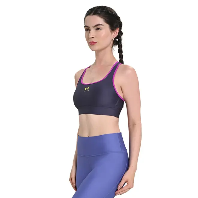 Top de Treino Feminino Under Armour HeatGear Mid Sem Bojo