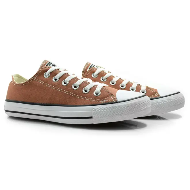 Tênis Converse Basket Low Original Marrom CT04200080