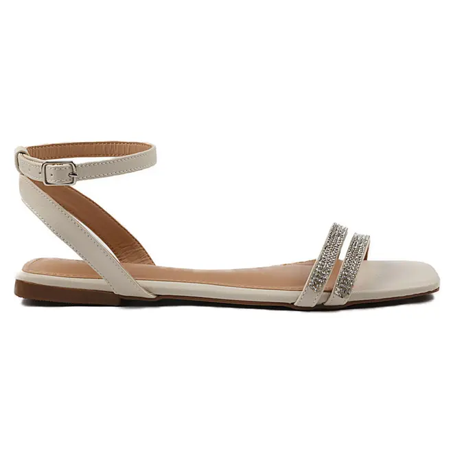 Sandália Itapuã Flat Feminino Off White