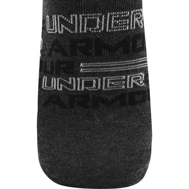 Meia Under Armour Essentials Invisivel - Pacote com 6 pares