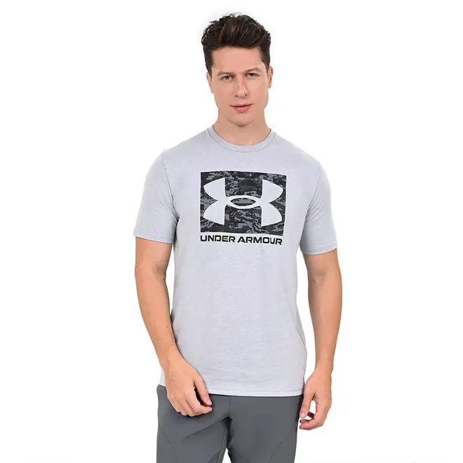 Camiseta de Treino Masculina Under Armour ABC Camo Boxed Logo