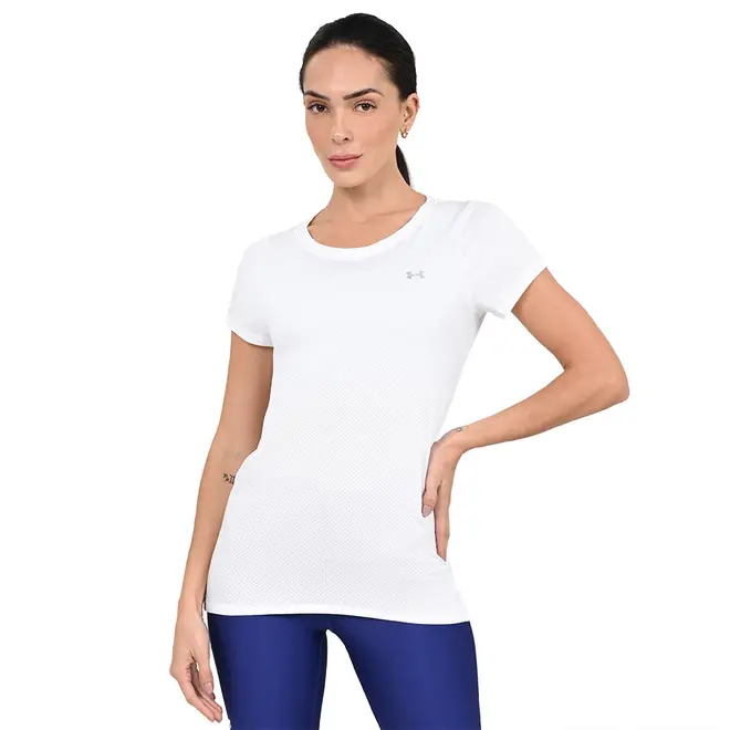 Camiseta de Treino Feminina Under Armour HG SS