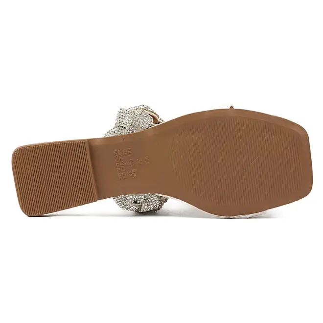 Tamanco Itapuã  Flat Off White Feminino