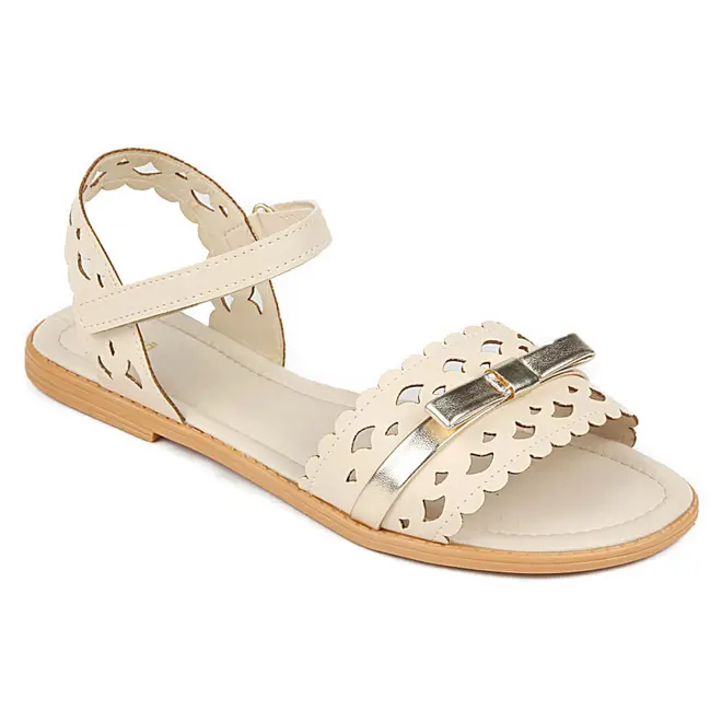 Sandália Infanfil Itapuã Laço Off White