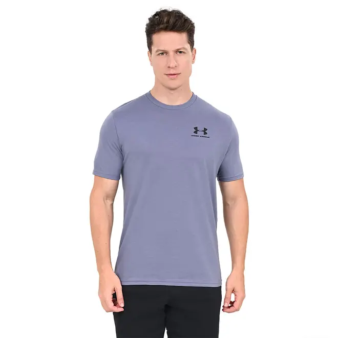 Camiseta de Treino Masculina Under Armour Left Chest