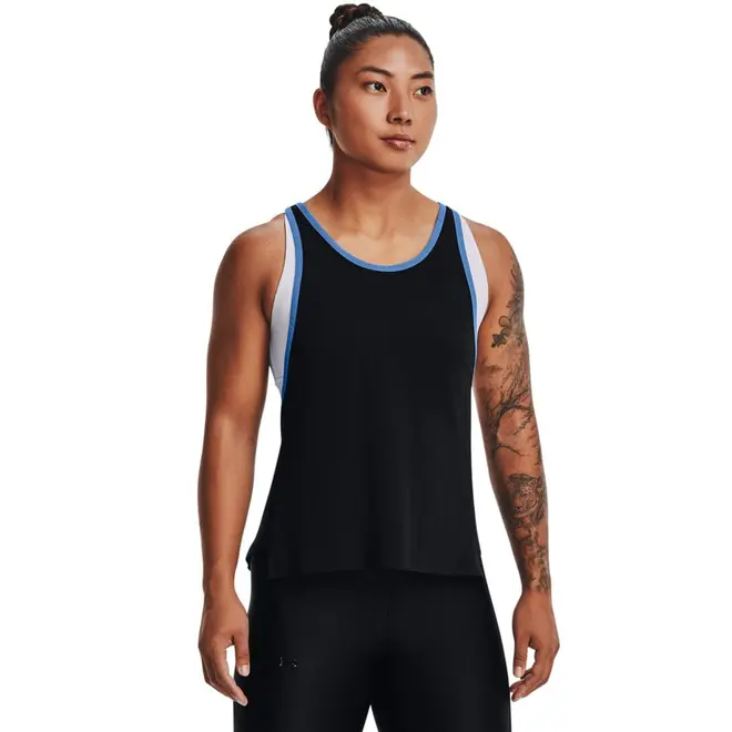 Regata de Treino Feminina Under Armour 2 em 1 Knockout Tank SP