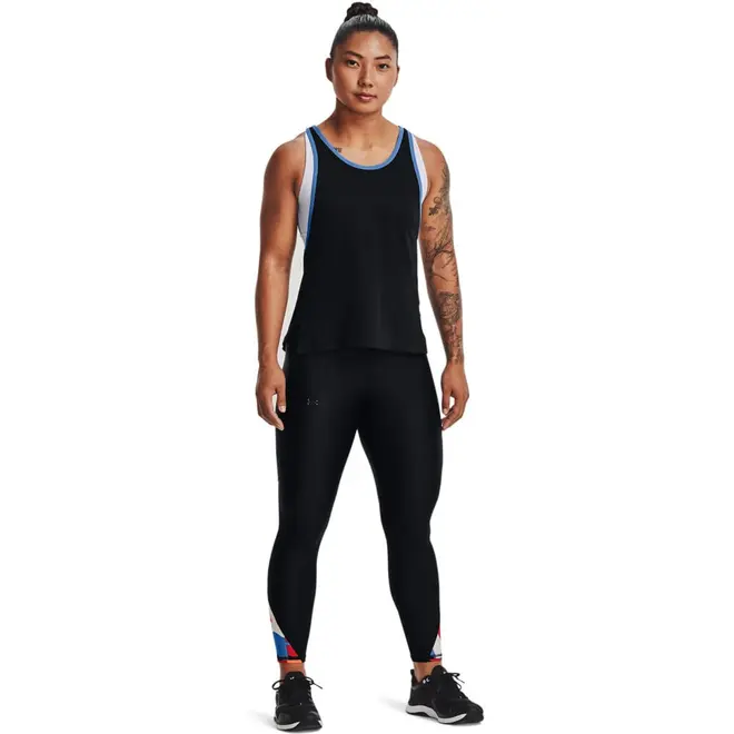 Regata de Treino Feminina Under Armour 2 em 1 Knockout Tank SP