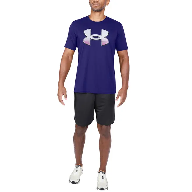 Camiseta de Treino Masculina Under Armour Big Logo 2.0 SS Lam