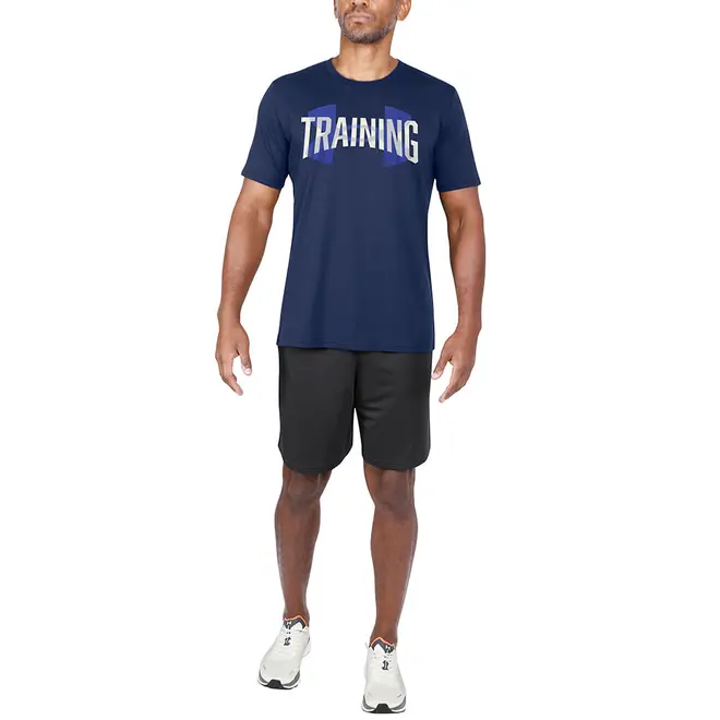 Camiseta de Treino Masculina Under Armour Training Overlay SS