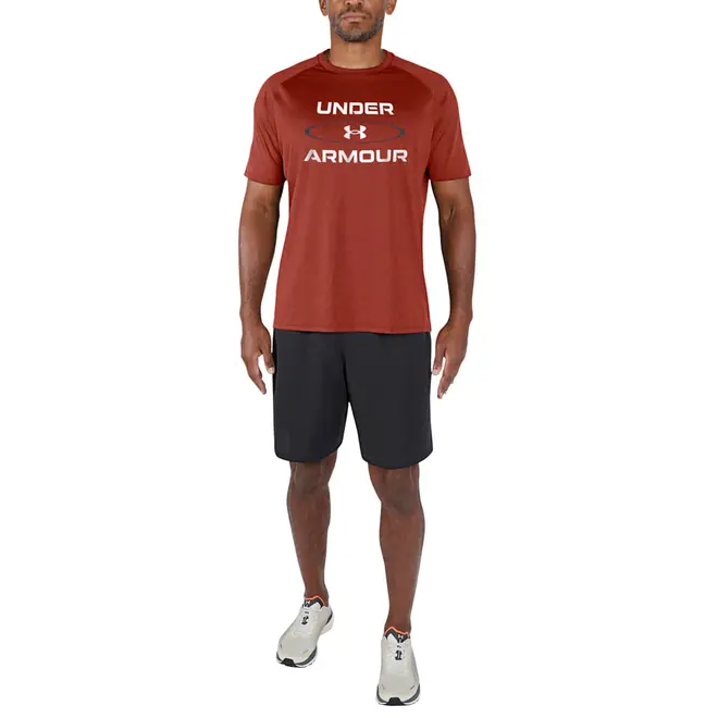 Camiseta de Treino Masculina Under Armour Tech 2.0 WM GP SS BRZ