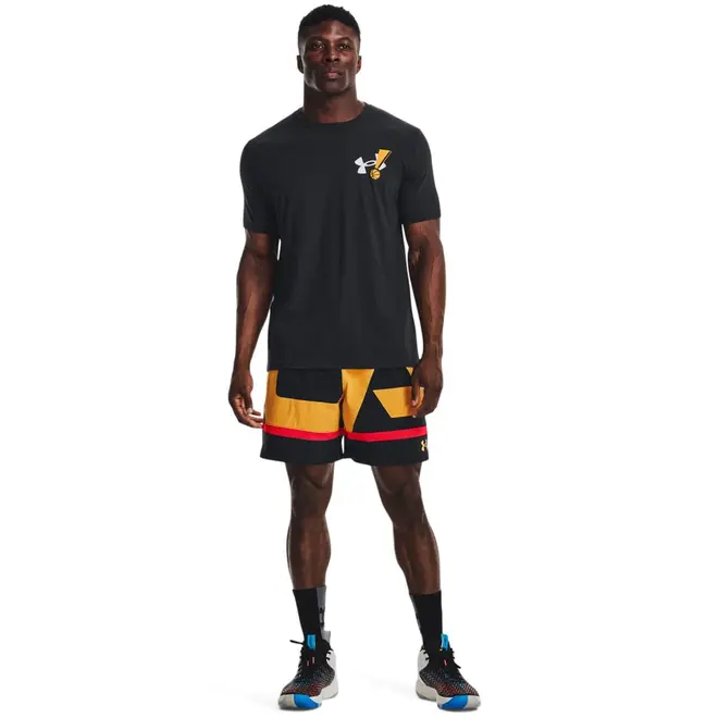 Camiseta de Basquete Masculina Under Armour Exclamation Bball SS B