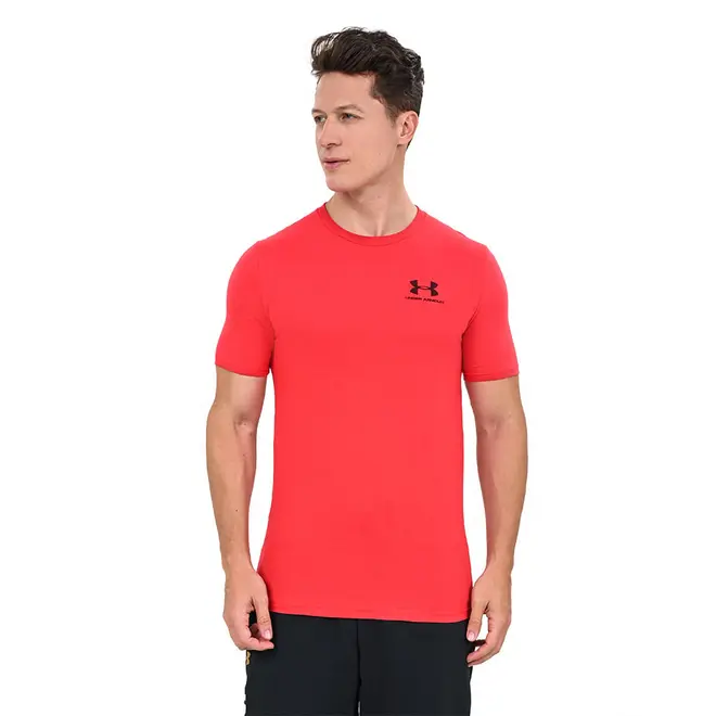 Camiseta de Treino Masculina Under Armour Left Chest