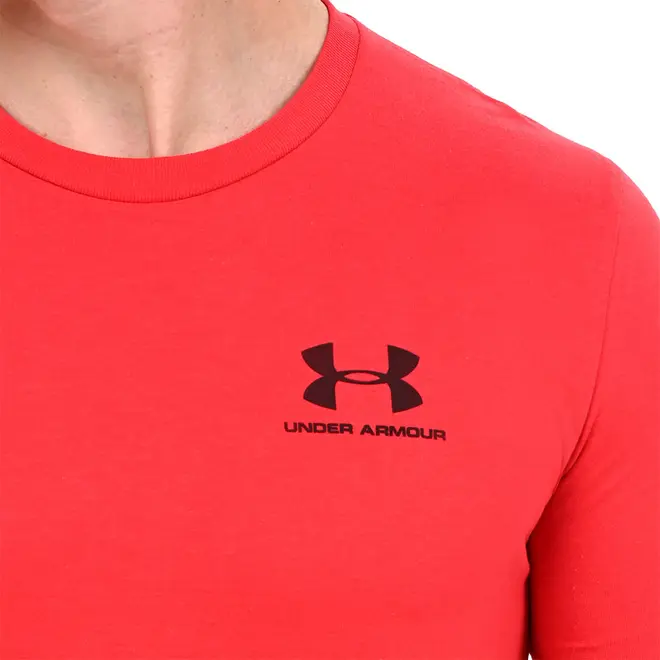 Camiseta de Treino Masculina Under Armour Left Chest