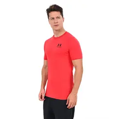 Camiseta de Treino Masculina Under Armour Left Chest