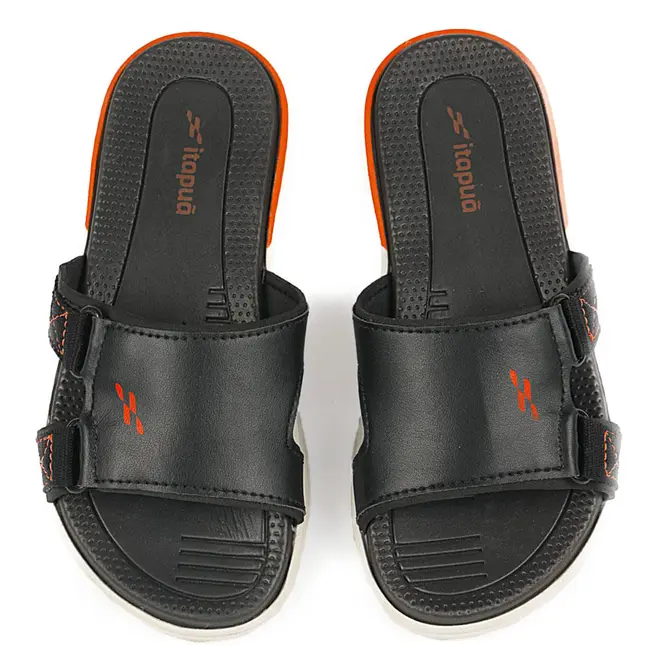 Chinelo Slide Juvenil Masculino Itapuã Preto