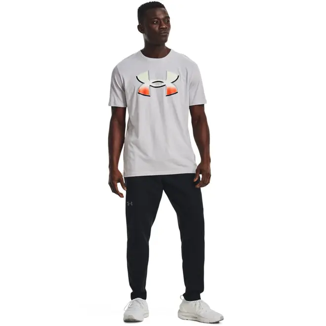 Camiseta de Treino Masculina Under Armour Big Logo 2.0 SS Lam