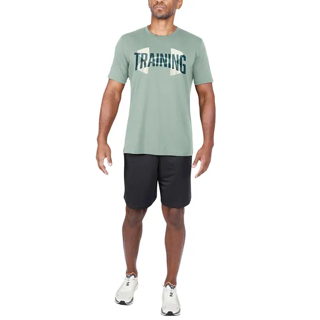 Camiseta de Treino Masculina Under Armour Training Overlay SS