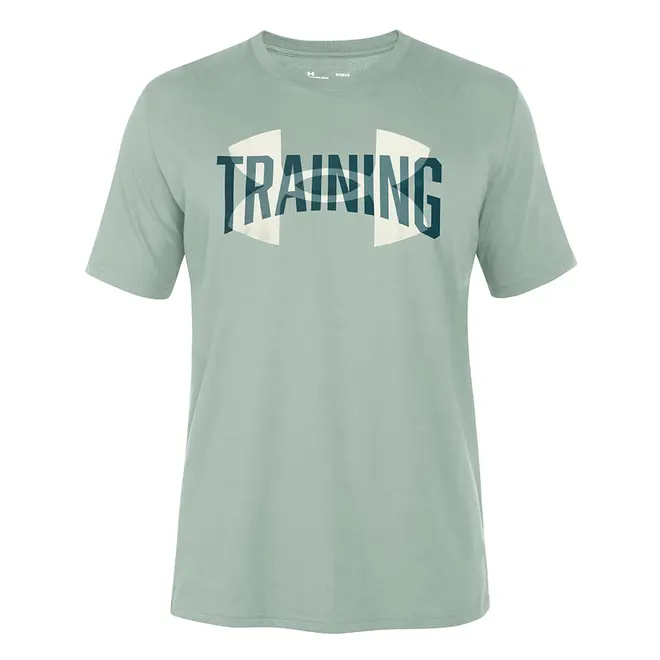 Camiseta de Treino Masculina Under Armour Training Overlay SS
