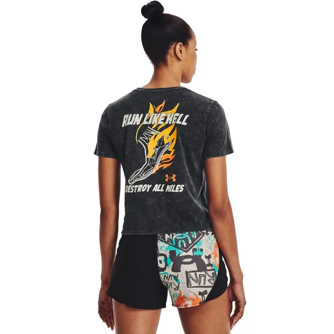 Camiseta de Corrida Feminina Under Armour Destroy All Miles II