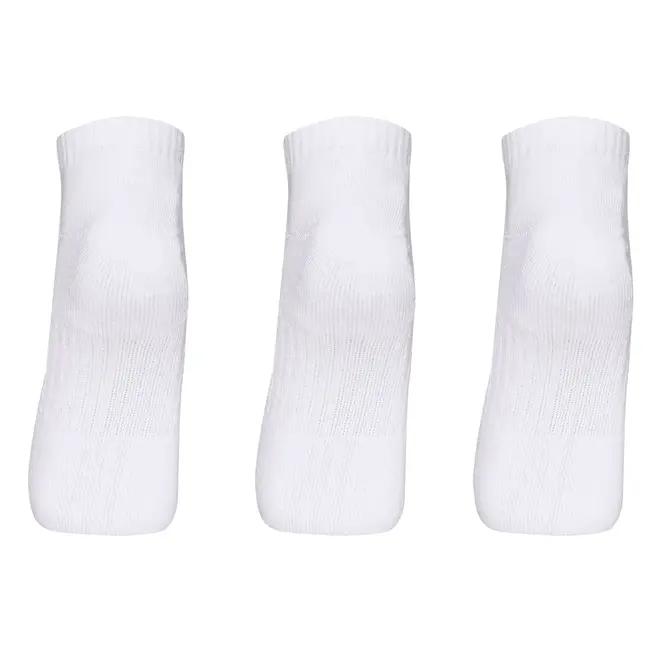 Meia Unissex Under Armour Core Cotton Cano curto - Pacote com 3 pares